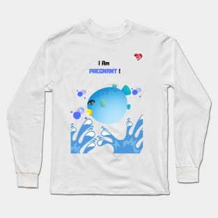 Pregnant Fish Long Sleeve T-Shirt